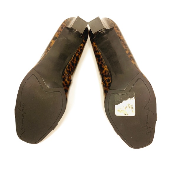 FRANCO SARTO Brown Glam Heels Size 9 - Picture 6 of 6
